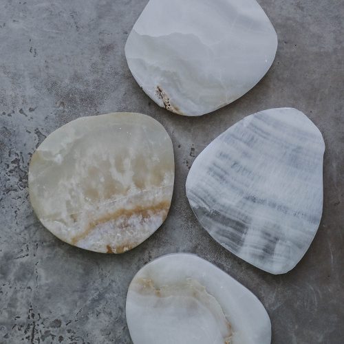 alabaster coaster set2