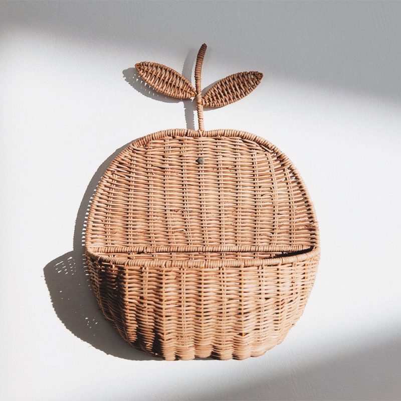 apple wall basket