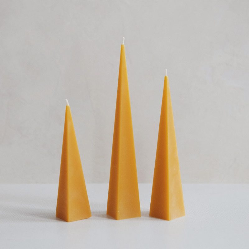 beeswax peak candles