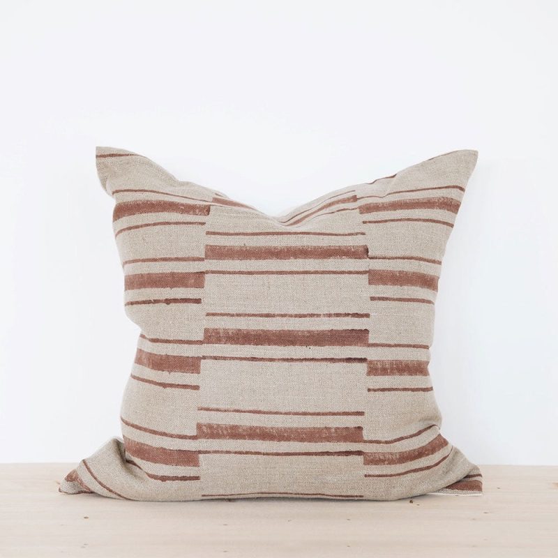 bloack printed pillow 00927