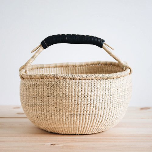 bolga basket black handle