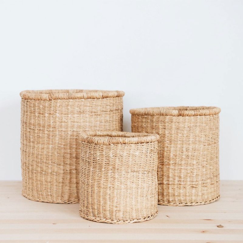 bolga bin basket set