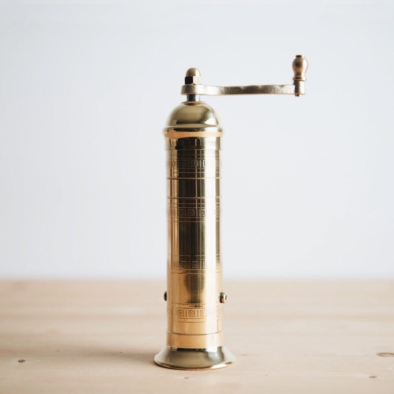 brass pepper grinder