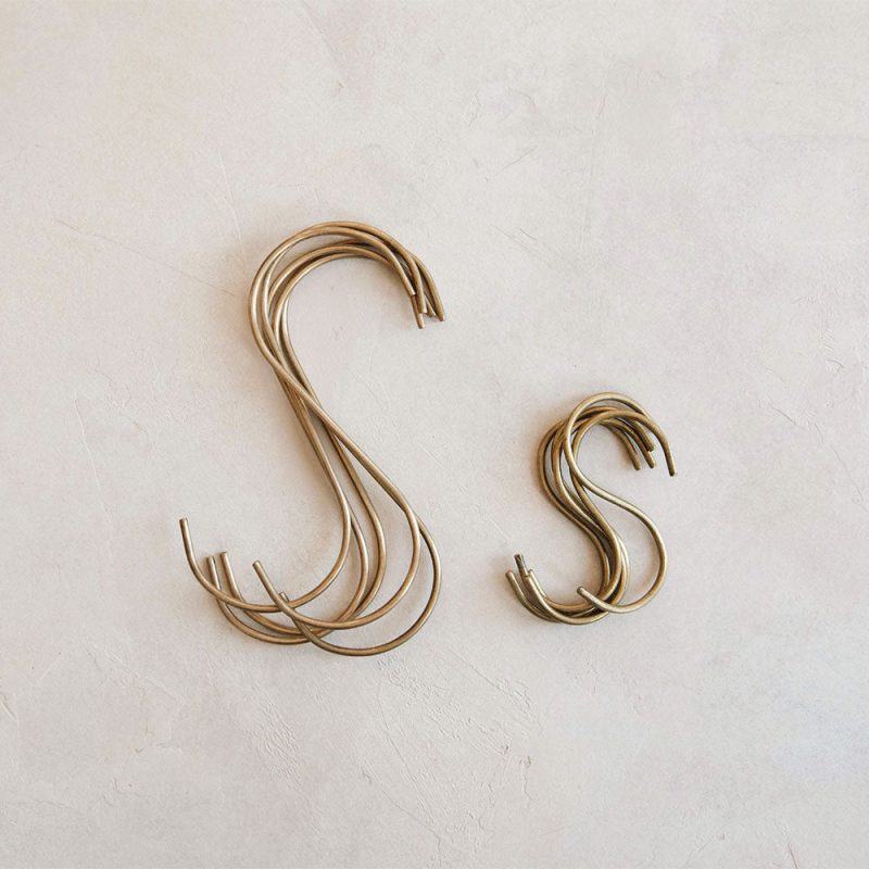 brass s hooks