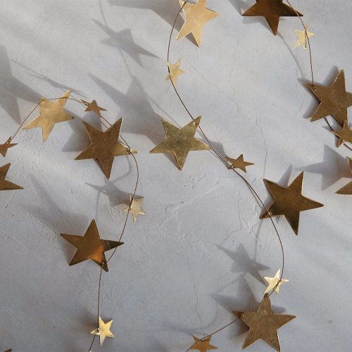 brass star garland3