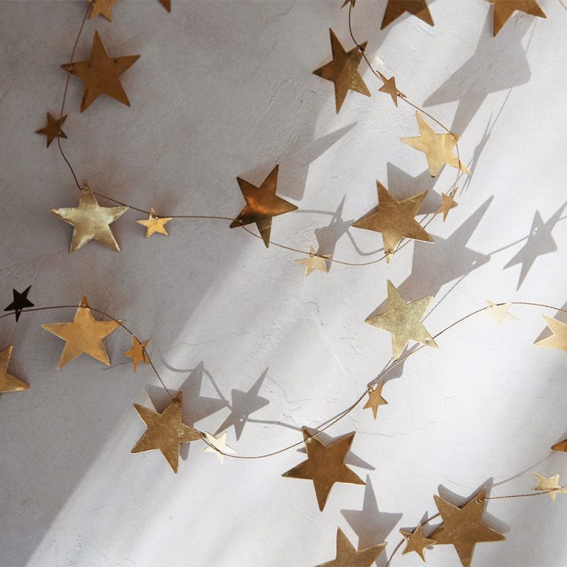 brass star garland5