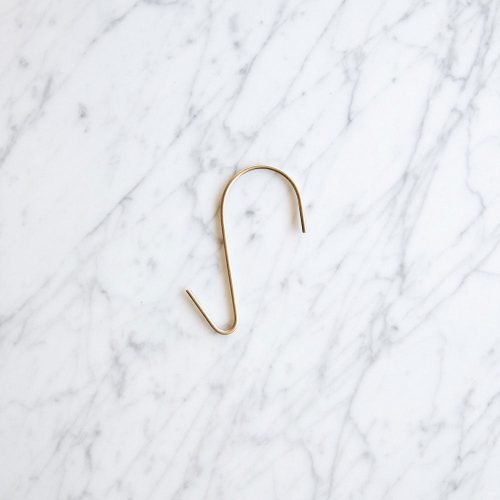 brass utility hook