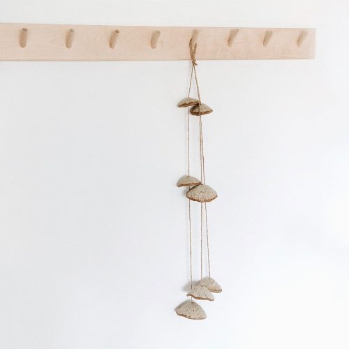 brown stoneware chime1