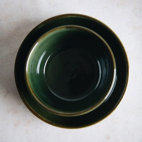 ceramic artisan bowl fern3