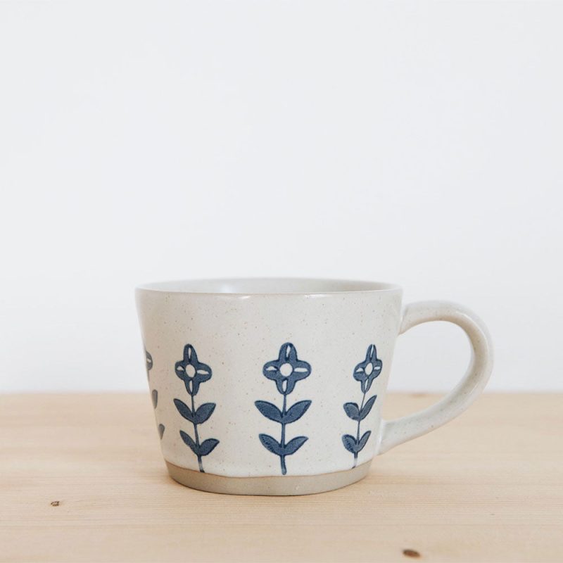 ceramic floral cup1