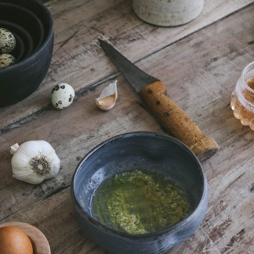 ceramic garlic grater dark