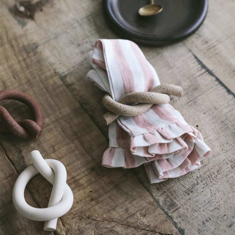 ceramic napkin knot5