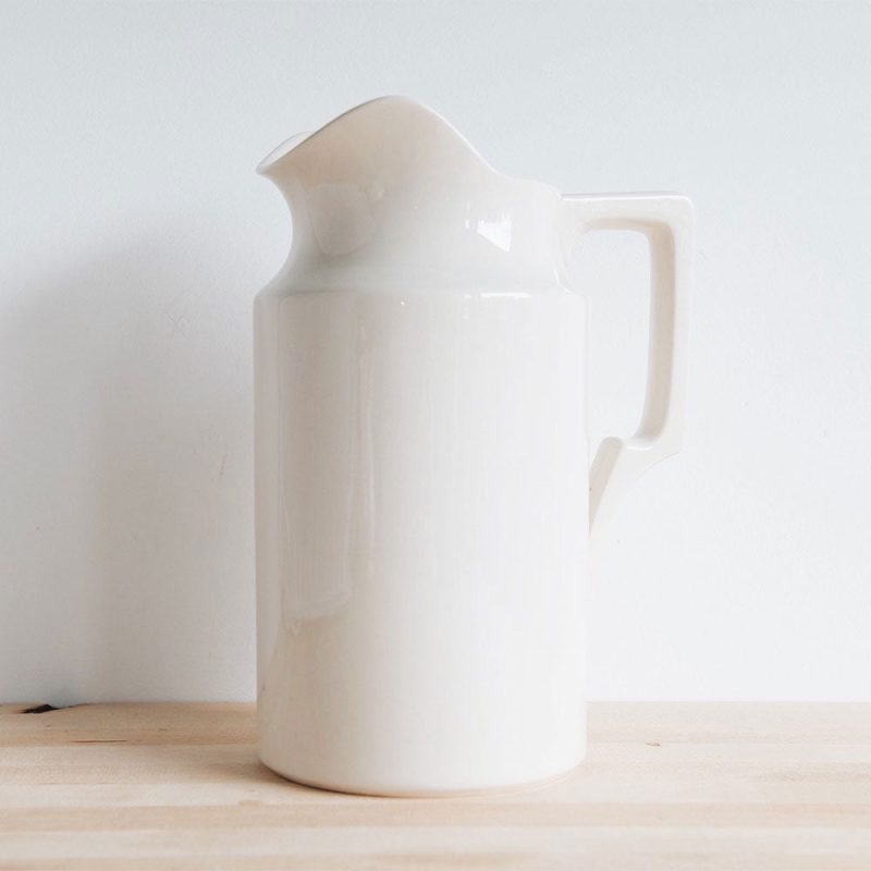 ceramic pitcher cream large