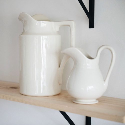 ceramic pitcher cream large2