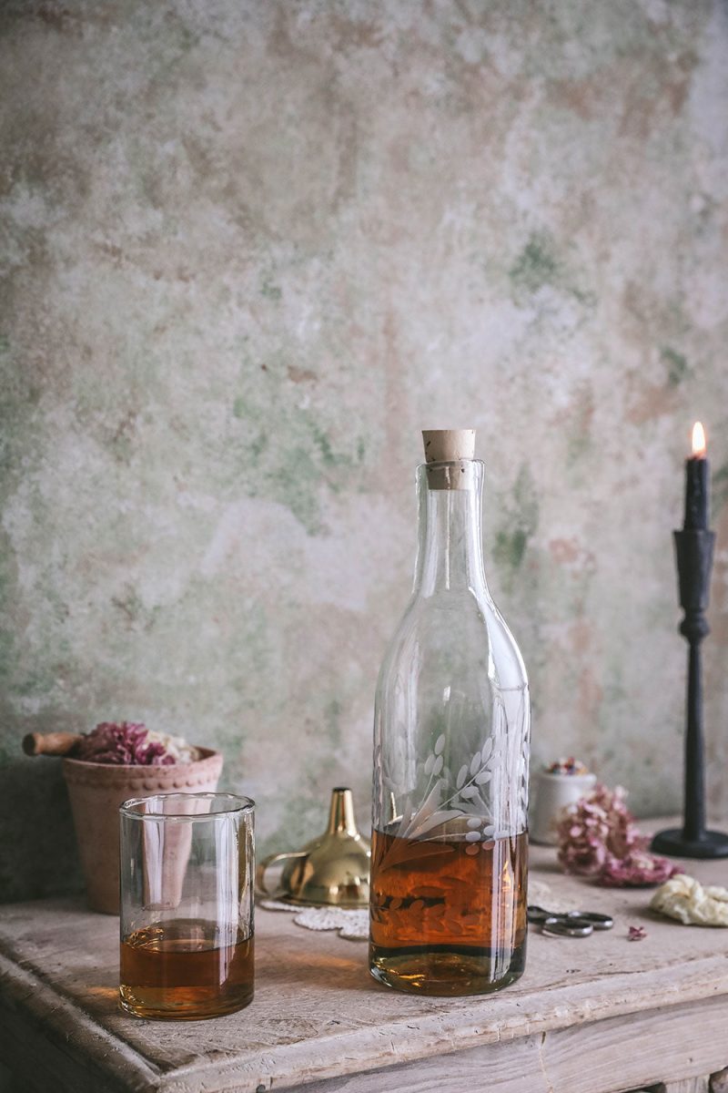 etched carafe bottle