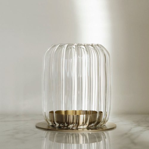 glass candle lantern large1