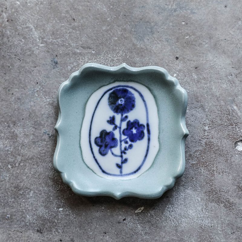 hand painted ceramic tray petite2