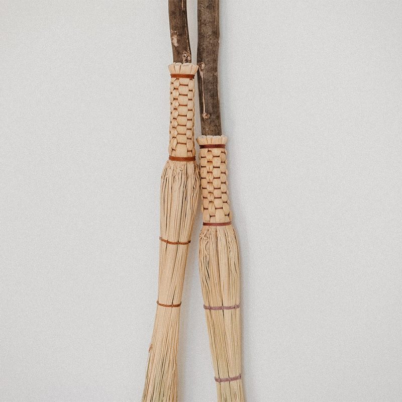 handmade cobwebber broom