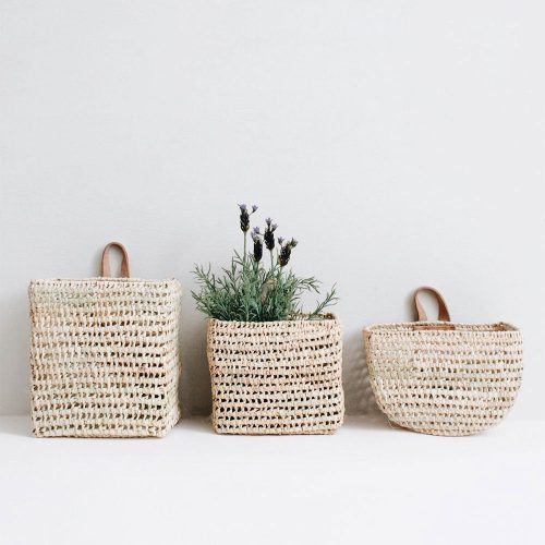 hanging wall basket trio