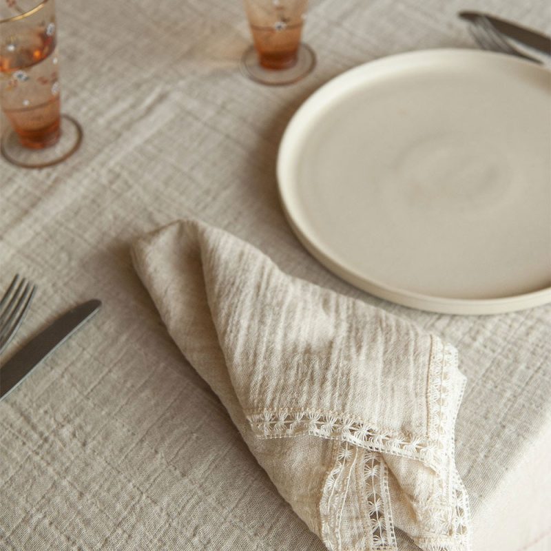 lace hem napkins1