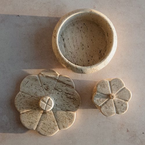 lidded travertine canisters2