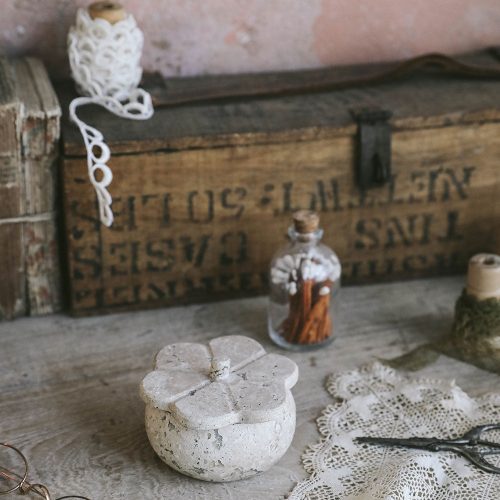 lidded travertine canisters8