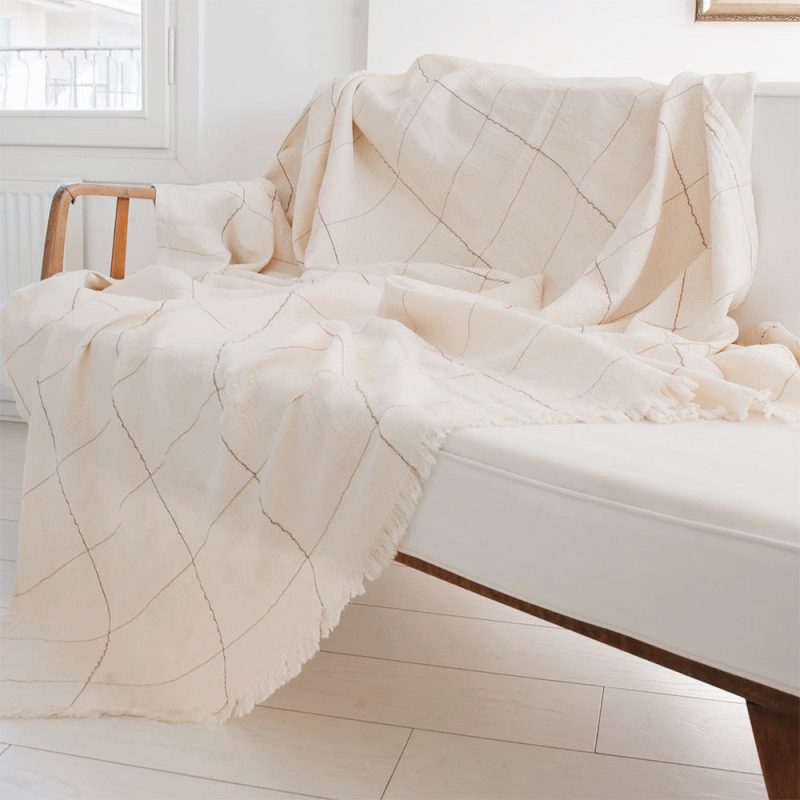 linen cotton coverlet2