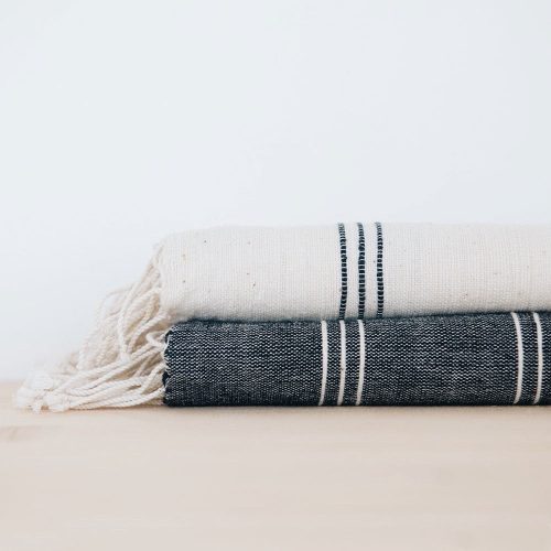 livingston hand towel navy