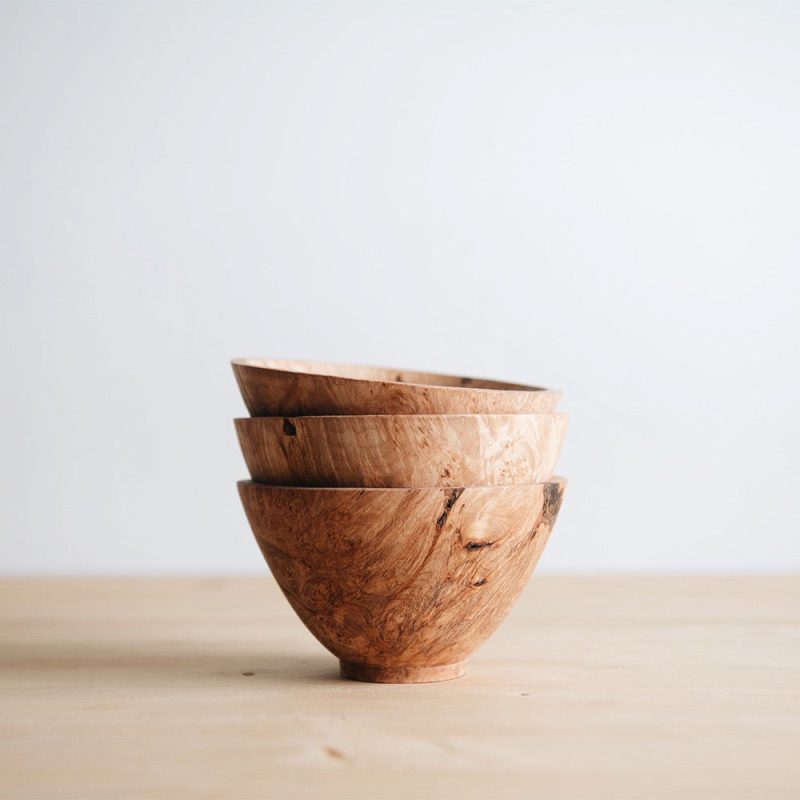 maple burl bowl