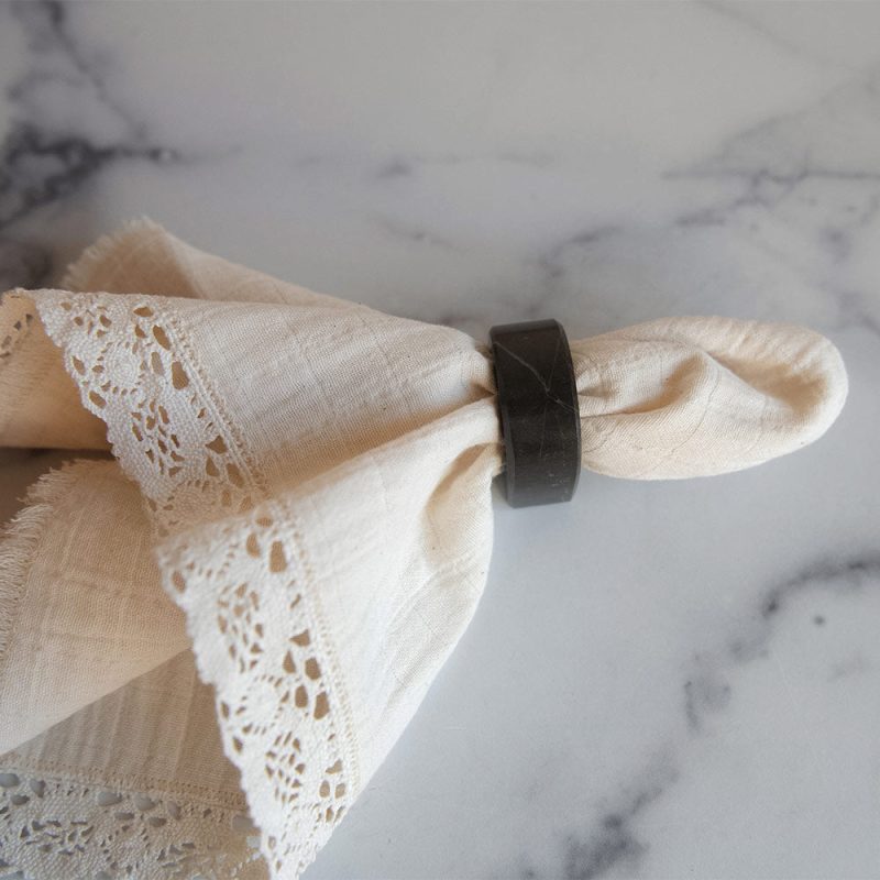 marble napkin ring