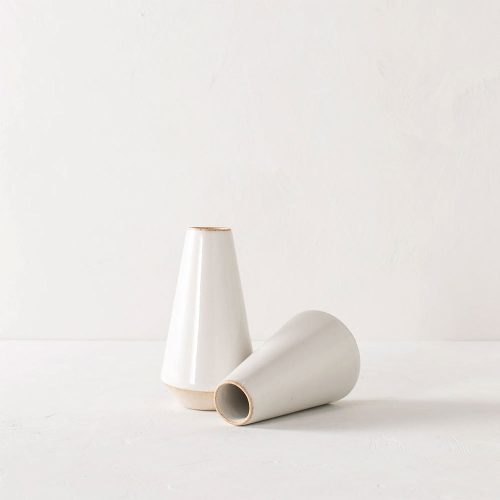 minimal classic stoneware bud vase2