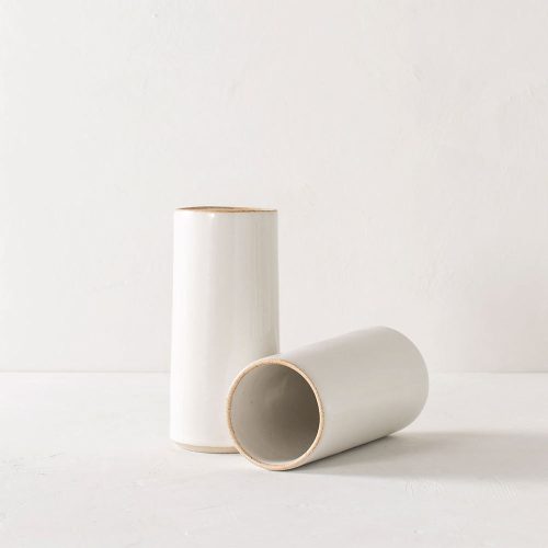 minimal classic stoneware vase tall2