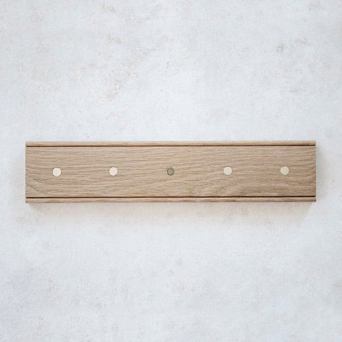 oak knife rack