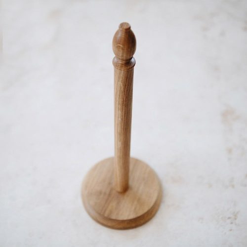 oak paper towel holder1