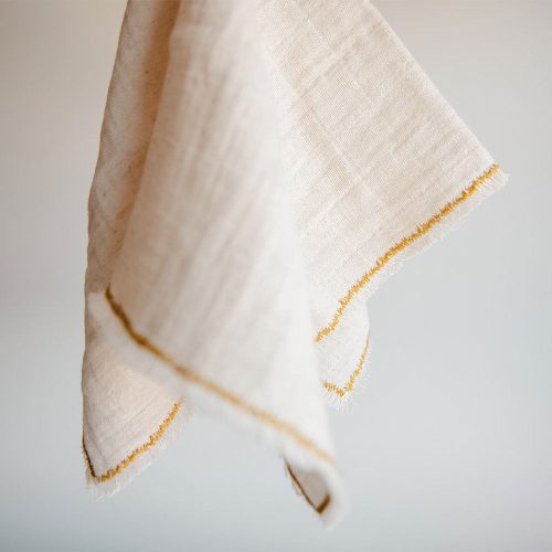 ochre stitch napkins1