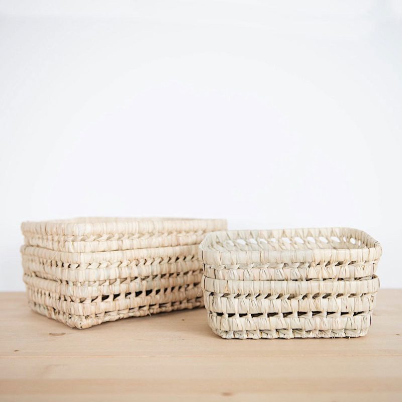 open weave table basket3