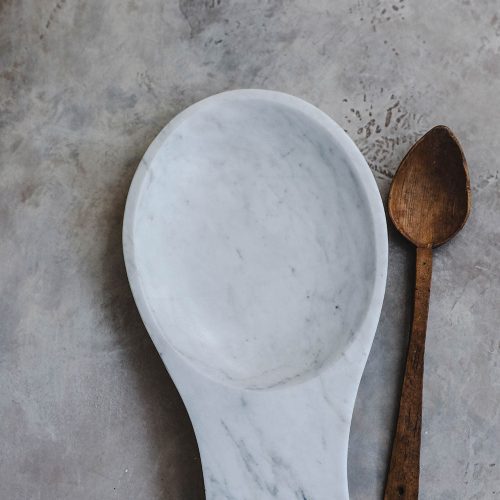 oversized marble spoon rest light