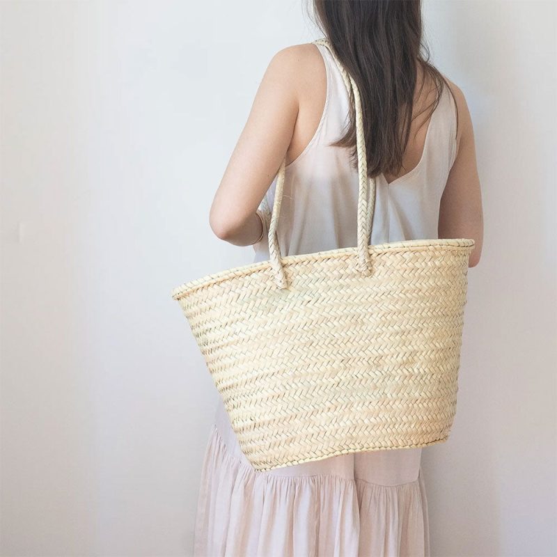 palm leaf shopper bag1