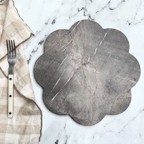 petal marble tray grey1