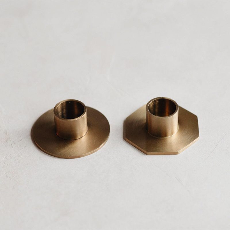 petite brass candle holders1