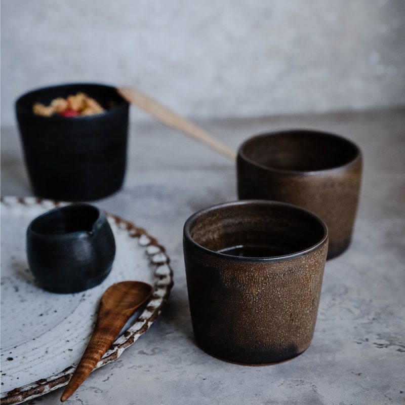 petite ceramic cup