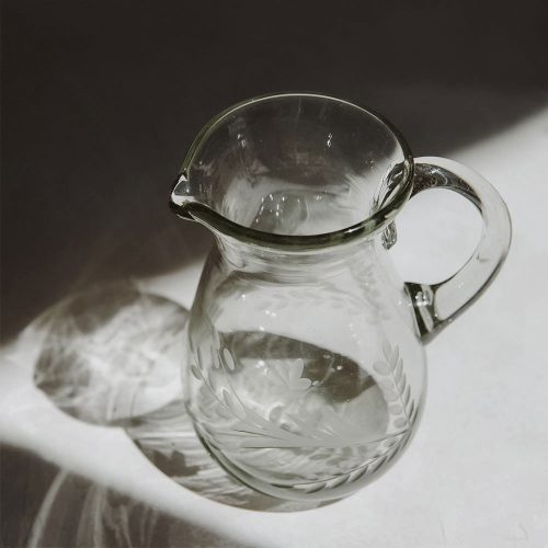 petite etched glass pitcher2