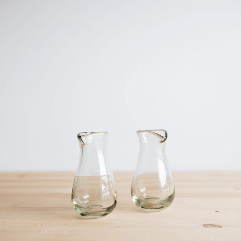 petite glass creamer