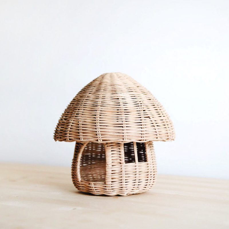 rattan mushroom house2