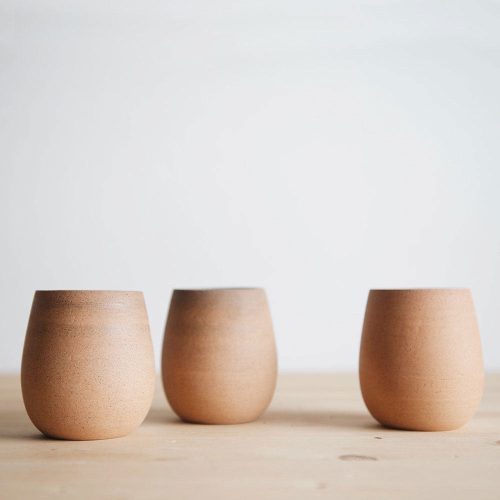 round terracota cups3