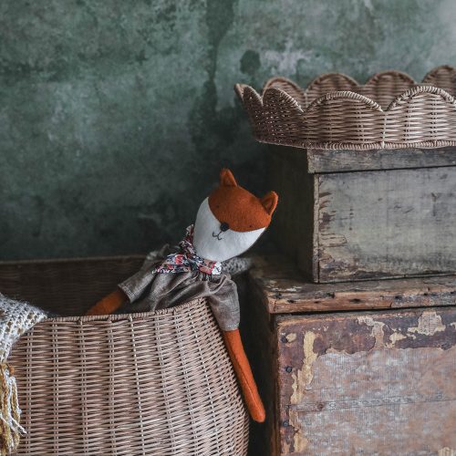 sage scalloped rattan storage basket6