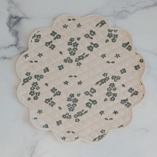 scalloped cotton posy placemat2