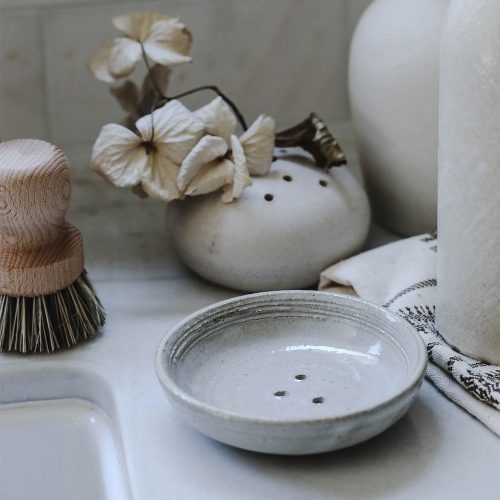 simple ceramic dish brush holder1