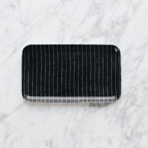 small linen tray stripe