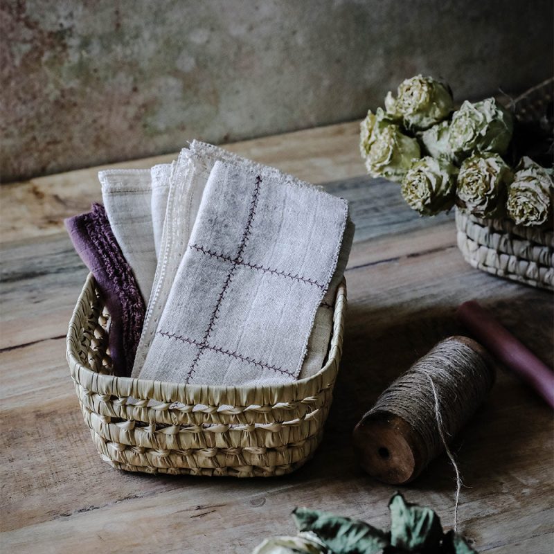 small woven baskets